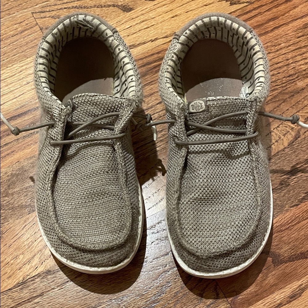 Hey Dude Kids Slip-On Sneakers in Walnut